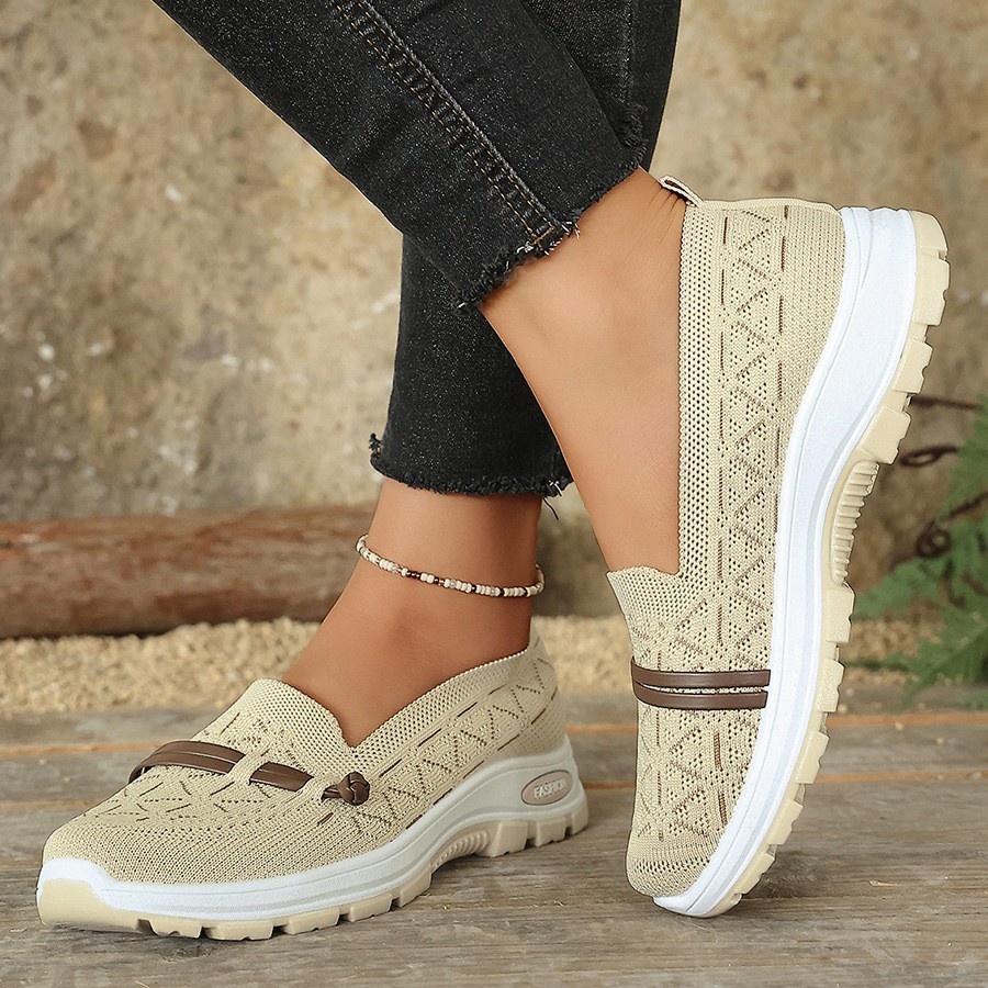 👟 𝐋𝐄𝐓𝐙𝐓𝐄𝐑 𝐓𝐀𝐆: 𝟖𝟎 % 𝐑𝐀𝐁𝐀𝐓𝐓👟Damen Orthopädische Slip-On-Schuhe – Leichte, atmungsaktive und rutschfeste Walking-Schuhe